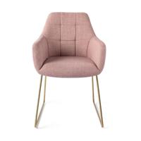 Jesper Home Noto eetkamerstoel Vintage Rose slide gold