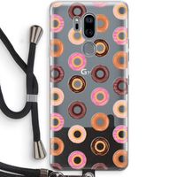 Donuts: LG G7 Thinq Transparant Hoesje met koord