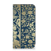 iPhone 15 Pro Max Smart Cover Beige Flowers