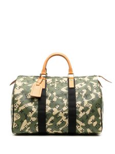 Louis Vuitton Pre-Owned sac à main Monogramouflage Speedy 35 (2008) - Vert