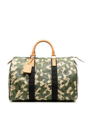 Louis Vuitton Pre-Owned sac à main Monogramouflage Speedy 35 (2008) - Vert