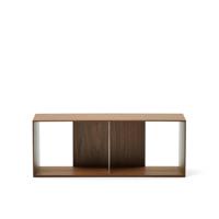 Kave Home Modulair Wandrek Litto Walnoot, 38 x 101cm - Bruin - thumbnail