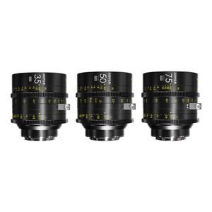 DZOFilm Vespid Cyber 3 Lenses-kit PL/EF-mount (35, 50, 75mm T2.1)