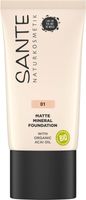 Sante Deco Matte mineral foundation 01 warm linen (30 ml)