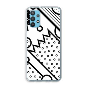 Pop Art #4: Samsung Galaxy A32 4G Transparant Hoesje