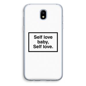 Self love: Samsung Galaxy J5 (2017) Transparant Hoesje