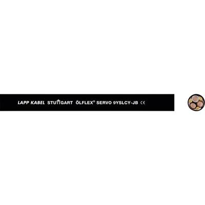 LAPP ÖLFLEX® 9YSLCY-JB Servokabel 3 G 35 mm² + 6 mm² Zwart 0037022 500 m