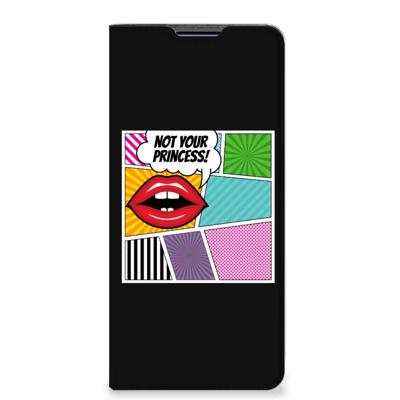Motorola Edge 30 Pro Hippe | Standcase | Popart Princess