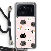 Katten: Xiaomi Mi 11 Ultra Transparant Hoesje met koord