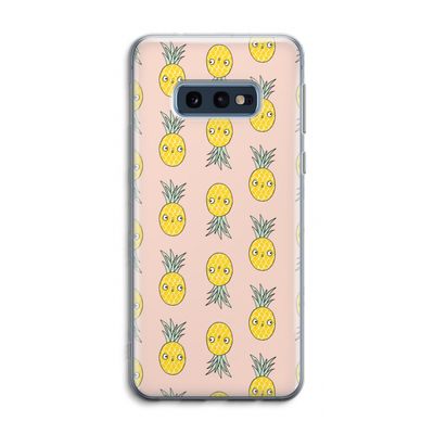 Ananas: Samsung Galaxy S10e Transparant Hoesje