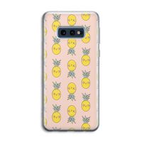 Ananas: Samsung Galaxy S10e Transparant Hoesje