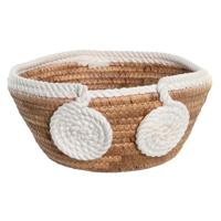 Tafeldecoratie DKD Home Decor 30 x 30 x 14 cm Natuurlijk Wit Boho