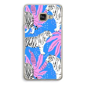 Tijger: Samsung A3 (2017) Transparant Hoesje