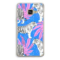 Tijger: Samsung A3 (2017) Transparant Hoesje