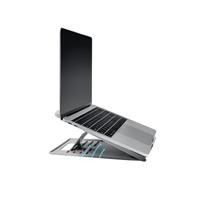 Kensington SmartFit Easy Riser Go verstelbare ergonomische laptopverhoger met koelfunctie tot 14” laptops