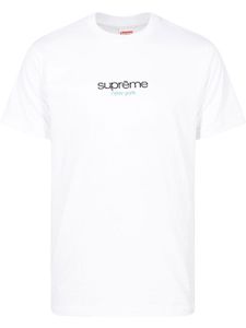 Supreme t-shirt à logo imprimé - Blanc