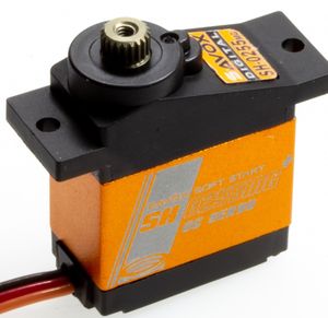 Savox SH-0255MG+ Soft Start digitale micro servo (metalen tandwielen)