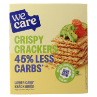 WeCare Lower kcal/carb crispy crackers 100 Gram