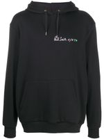 Paul Smith hoodie oversize à logo imprimé - Noir