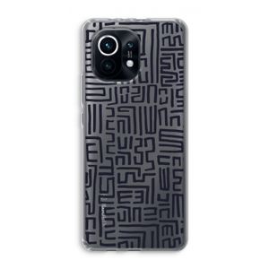 Moroccan Print: Xiaomi Mi 11 Transparant Hoesje