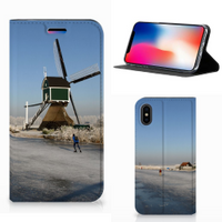 Apple iPhone X | Xs Book Cover Schaatsers