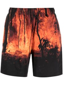 Purple Brand short de bain Fire Season - Noir