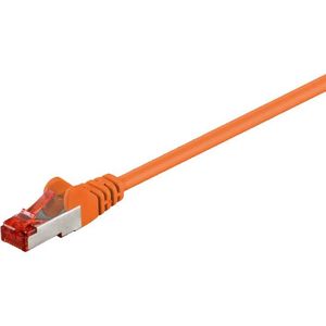 Goobay 93469 netwerkkabel Oranje 10 m Cat6 S/FTP (S-STP)