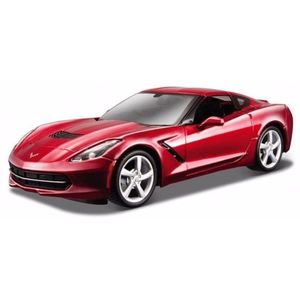 Modelauto Chevrolet Corvette rood 1:43   -