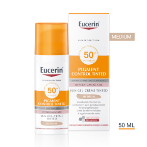 Eucerin Sun Pigment Control Gel-Crème Medium Getint Anti-Pigment SPF50+ 50ml