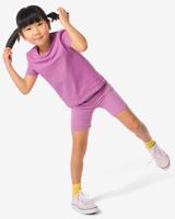 HEMA Kinder Korte Sportlegging Naadloos Roze (roze) - thumbnail