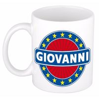 Giovanni naam koffie mok / beker 300 ml - thumbnail