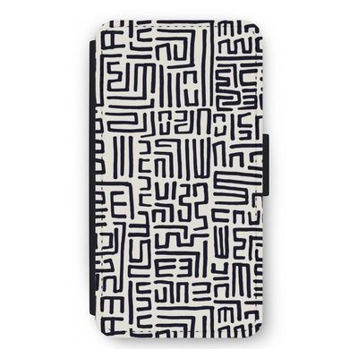Moroccan Print: iPhone 12 mini Flip Hoesje