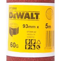 DeWALT DT3590 P60 Schuurpapier rol 5m x 93mm
