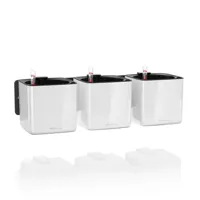 Lechuza Green Wall Home Kit White Glossy