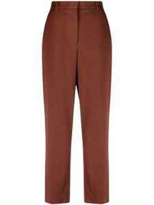 JOSEPH pantalon de tailleur à coupe droite - Rouge