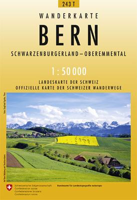 Wandelkaart 243T Bern | Swisstopo
