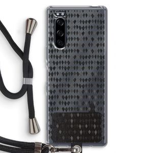 Crazy shapes: Sony Xperia 5 Transparant Hoesje met koord