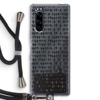 Crazy shapes: Sony Xperia 5 Transparant Hoesje met koord