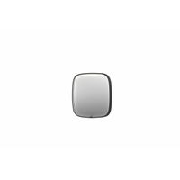 INK SP31 spiegel - 60x4x60cm contour in stalen kader incl dir LED - verwarming - color changing - dimbaar en schakelaar - mat zwart 8409810