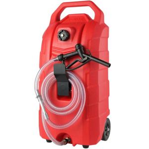 VEVOR brandstofwagen 60L jerrycan benzine jerrycan PE 460x341,5x930mm gas brandstoftank container 7,8L/min Max debiet vervanging jerrycan benzinetank Geschikt voor diesel smeerolie benzine