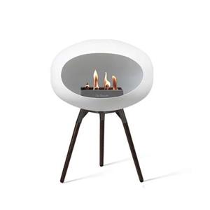 Le Feu Ground Low 45cm Wit|Zwart|Zwart