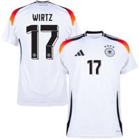 Duitsland Shirt Thuis 2024-2025 + Wirtz 17