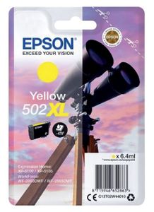 Inktcartridge Epson 502XL T02W4 geel HC