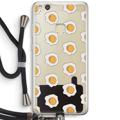 Bacon to my eggs #1: Huawei Ascend P10 Lite Transparant Hoesje met koord