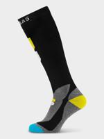 Poederbaas Skisokken Technical Bamboo Freeride Zwart-43/46