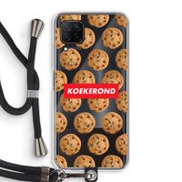 Koekerond: Huawei P40 Lite Transparant Hoesje met koord