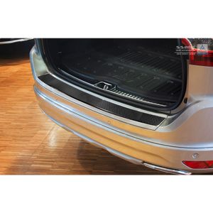 Carbon Bumper beschermer passend voor Volvo XC60 2013-2016 Zwart Carbon AV246028