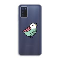 Birdy: Samsung Galaxy A03s Transparant Hoesje Birdy: Samsung Galaxy A03s Transparant Hoesje
