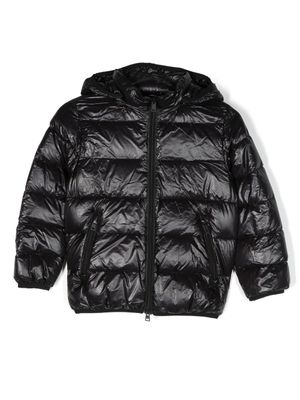 Herno Kids doudoune à capuche - Noir