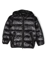 Herno Kids hooded padded jacket - Noir